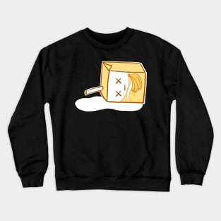 Kawaii banana milk Dead Crewneck Sweatshirt